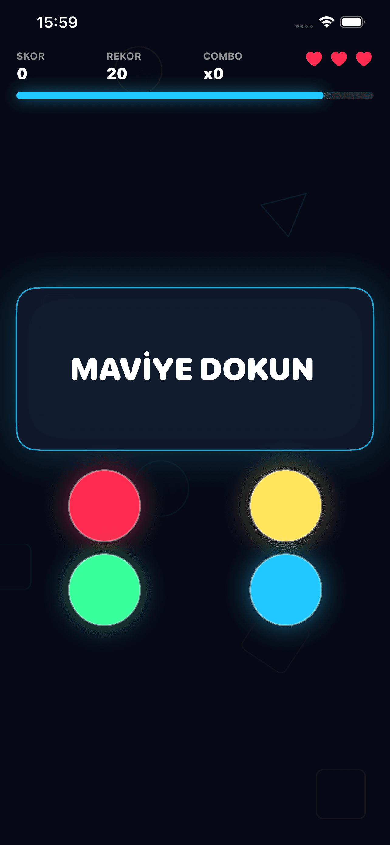 2. PanicButton oyun ekranı